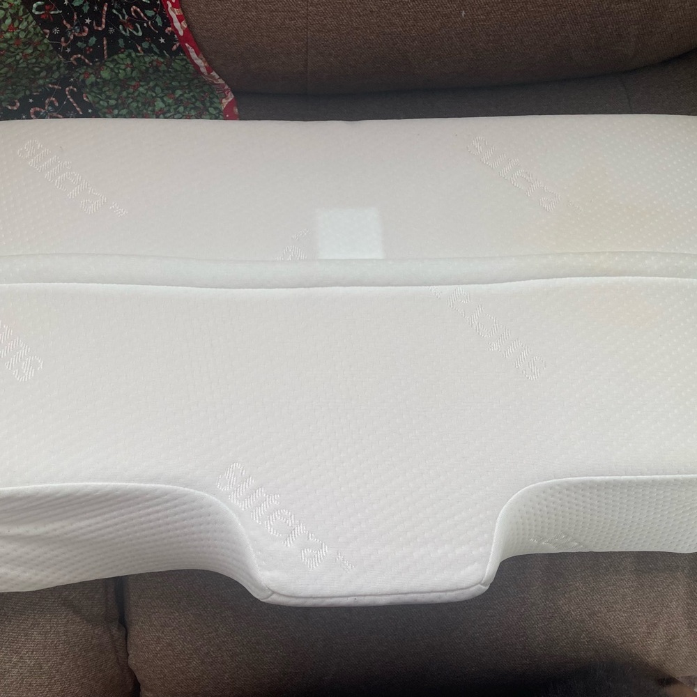 Gray Sutera Orthopedic Contour Pillow-The Dream Deep Pillow - Picture 5 of 8